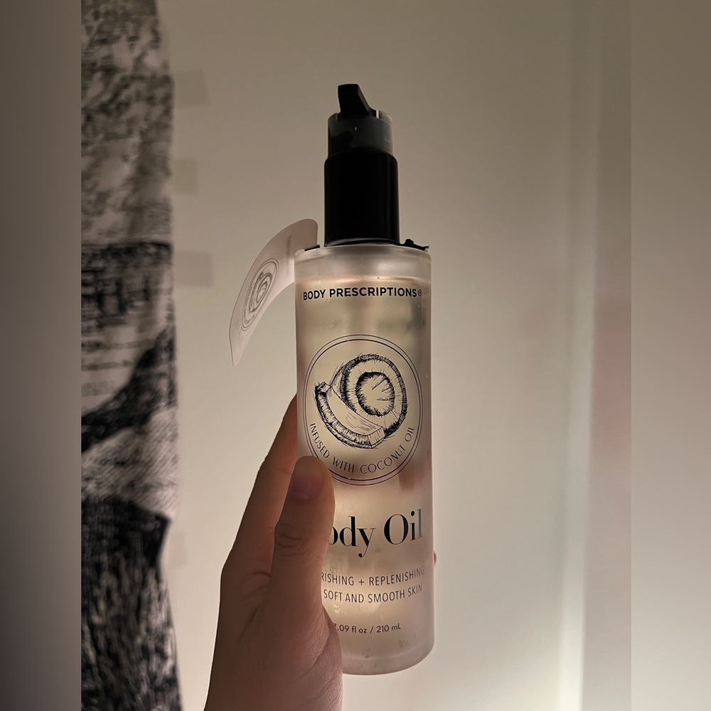 Body Prescriptions Body Oil infused with Coconut Oil 210 mL  / 7.09 oz